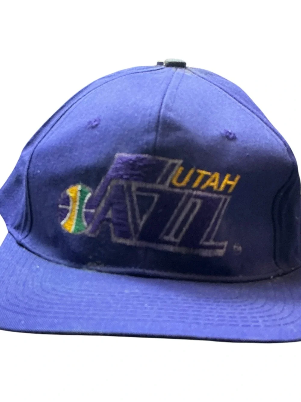 Vintage 90s NBA snapback hat bundle of four Hornets/piston/magic/jazz